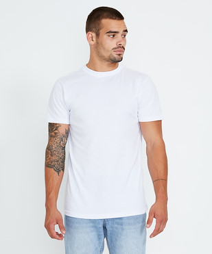 General Pants Co. Basics - Basic Crew T-shirt White