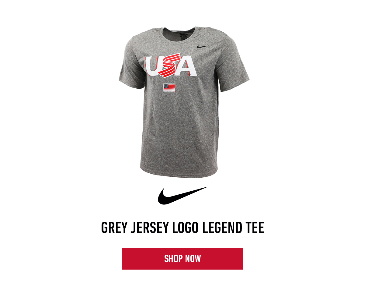 Nike Grey Jersey Logo Legend Tee
