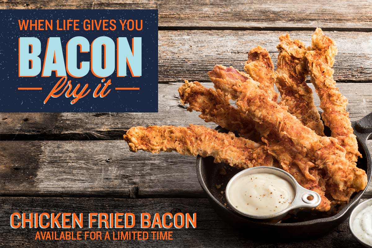 When life gives you bacon, fry it