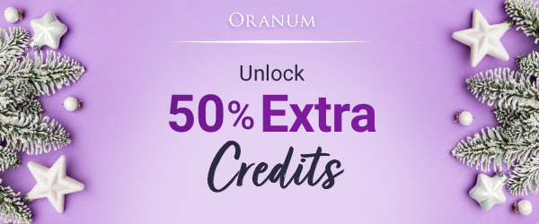 Oranum unlock extra credits header