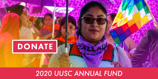 2020 UUSC Annual Fund.