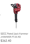 52CC Petrol Jack Hammer