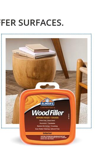 Elmer''s Products, Inc E848D12 Carpenter''s Wood Filler, 1/2 Pint