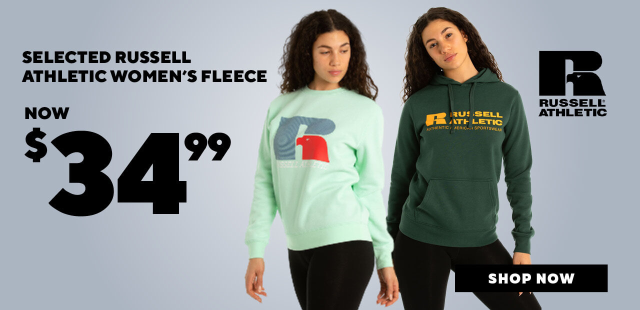 selected russell athletic women''s fleece