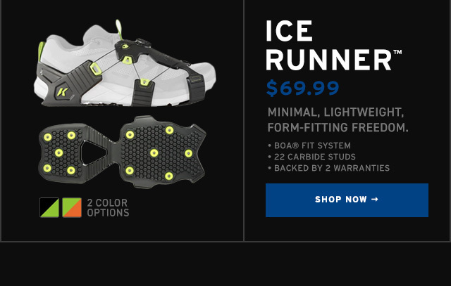 Shop Korkers Ice Runner - A Gift for the Winter Runner - Shop Now