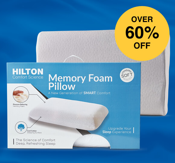hilton-memory-foam-pillows