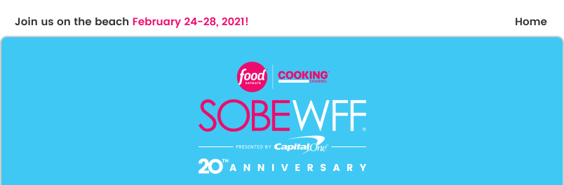 SOBEWFF 20th Anniversary Logo