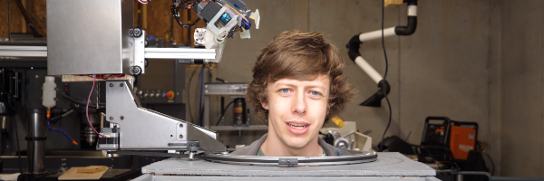 3D printed robot barber