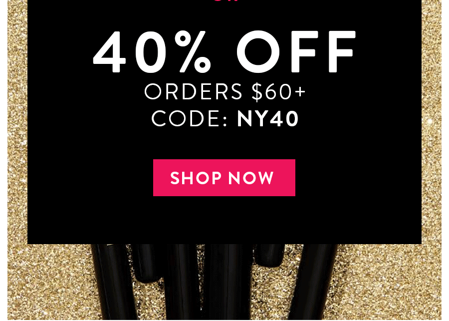 40% OFF ORDERS $60+ | SHOP NOW