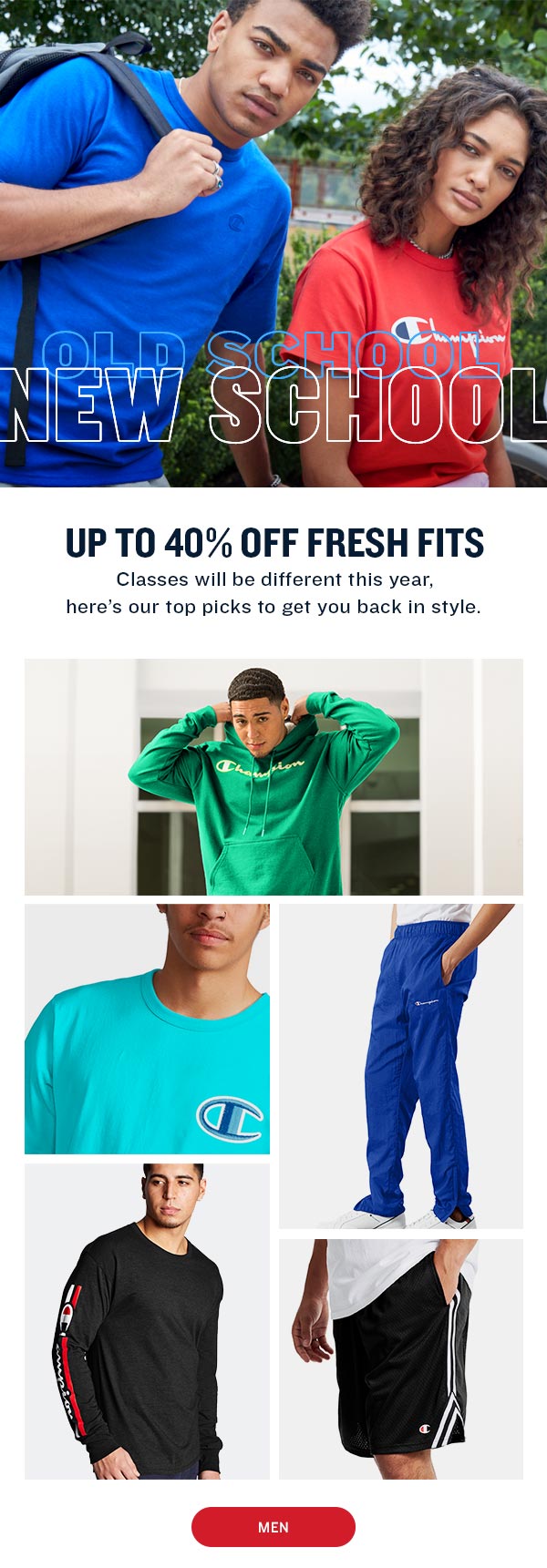 Back to Campus Savings Up to 40% Off