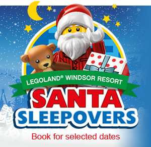 Legoland Windsor Resort. Santa Sleepovers. Book for selected dates