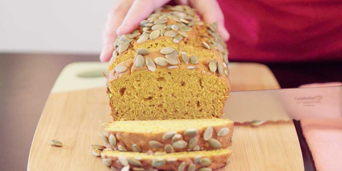 This pumpkin bread is as delicious as it is simple.