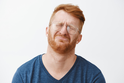 Adult with Red Hair and Beard