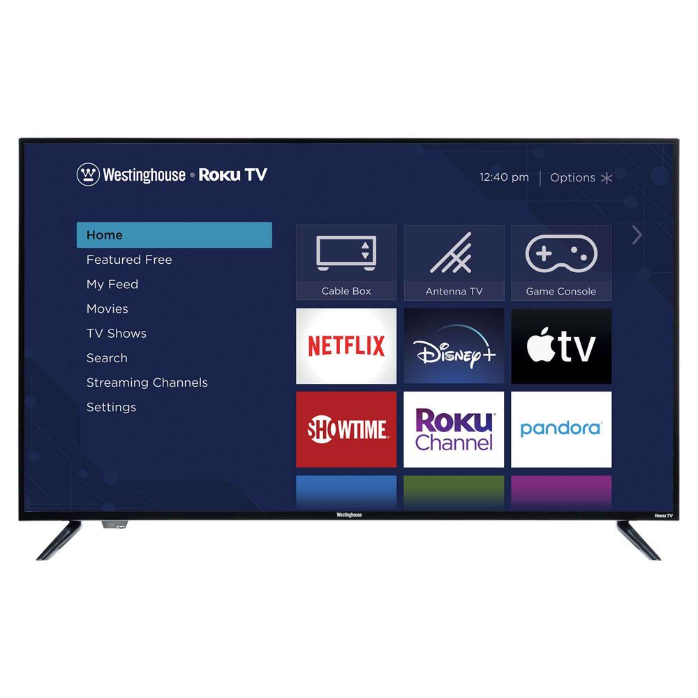 Westinghouse WR50UX4019 50 in. Class (49.5" Diag.) 4K Ultra HD HDR Smart Roku LED TV