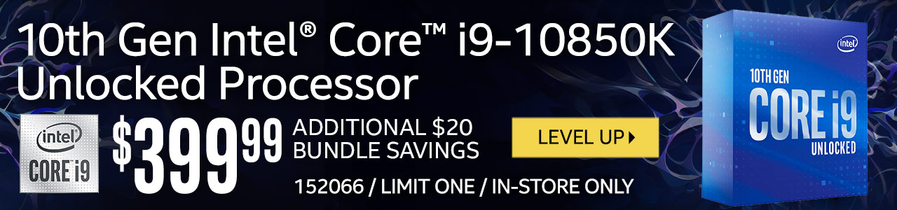 10th Gen Intel Core i9-10850K Unlocked Processor
