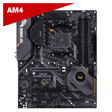 ASUS X570 TUF Gaming Plus (WI-FI) AMD AM4 ATX Motherboard