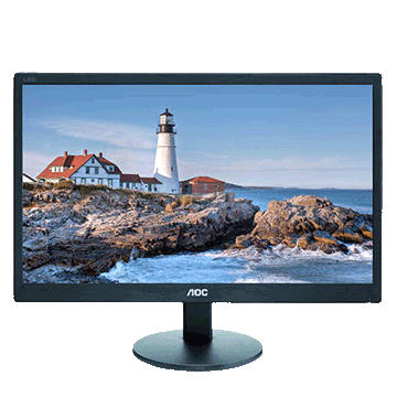 AOC E2070SWHN 19.5 in. HD+ 60Hz VGA HDMI LED Monitor