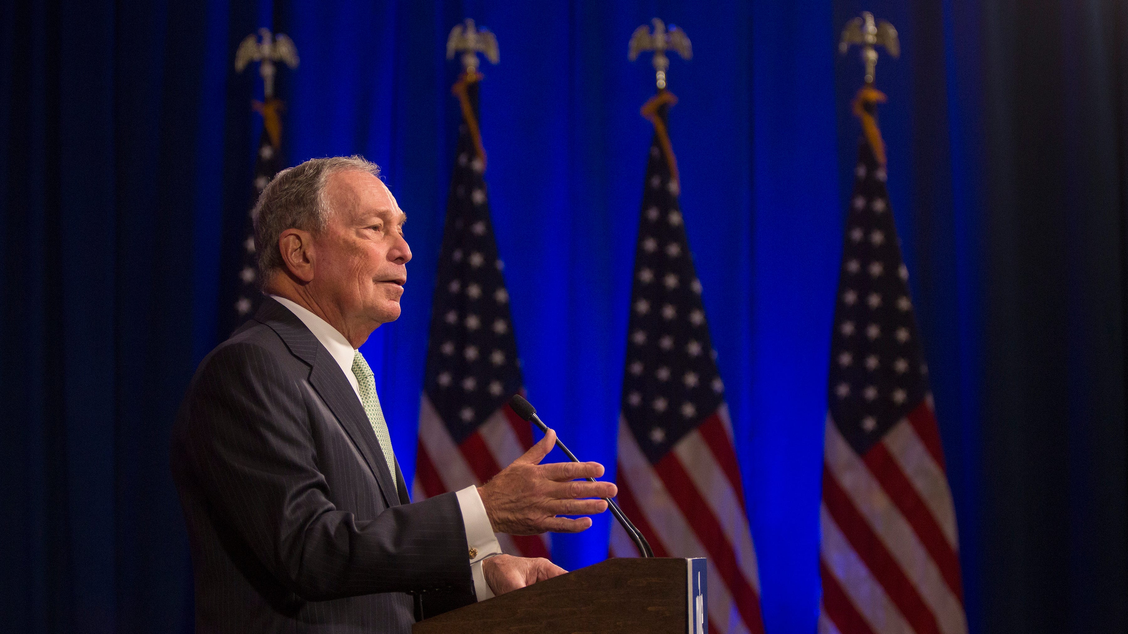 Democratic Presidential candidate Michael Bloomberg/