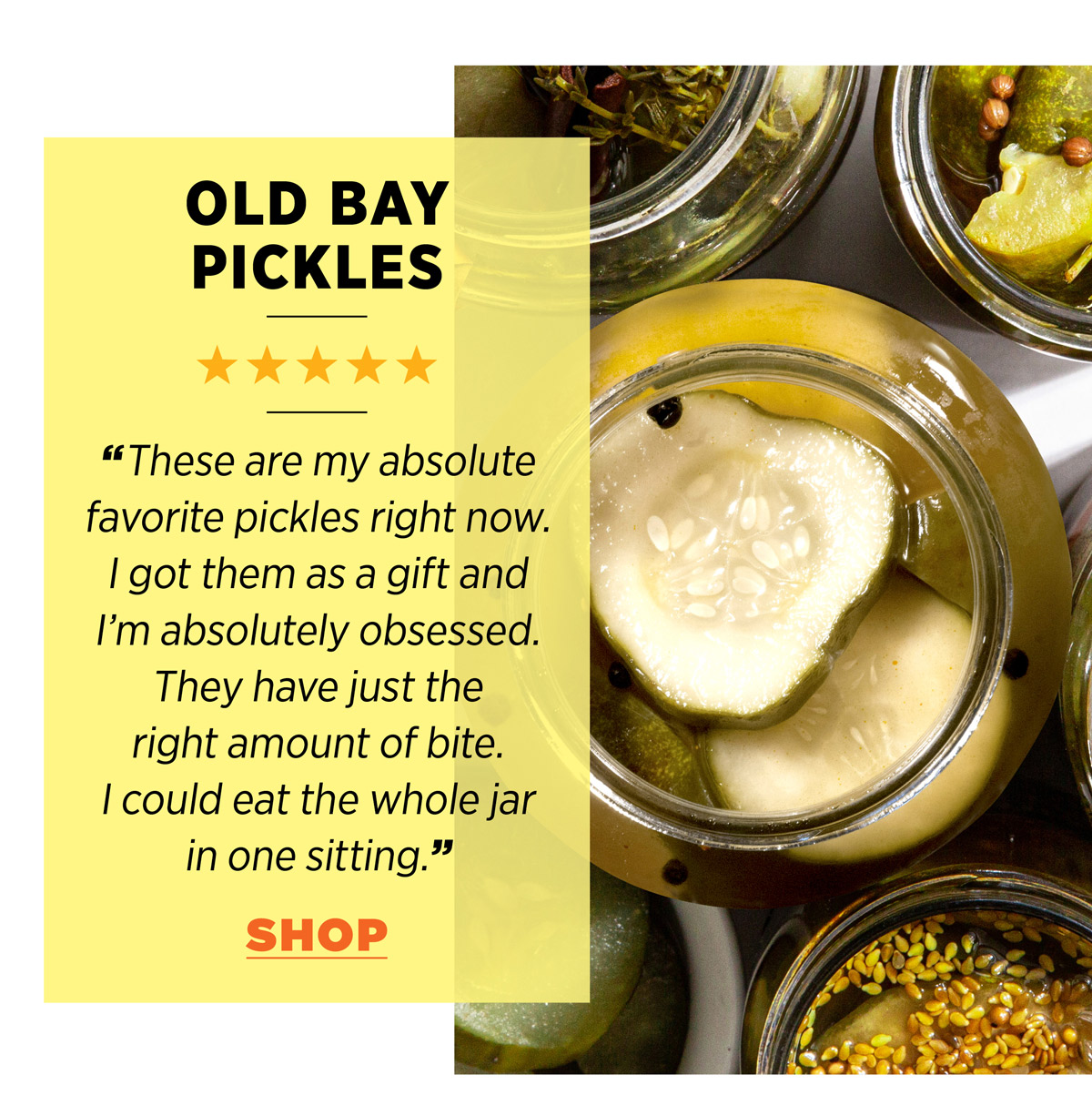 Old Bay Pickles