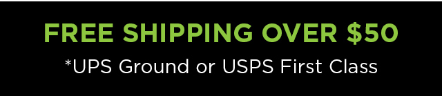 FREE Shipping over $50