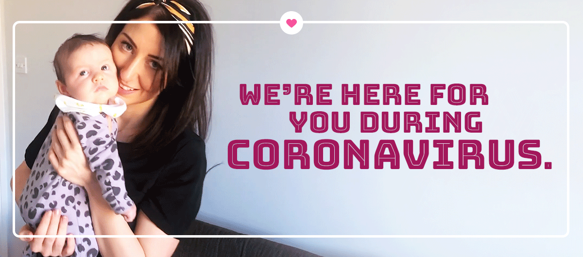With you all the way through coronavirus.