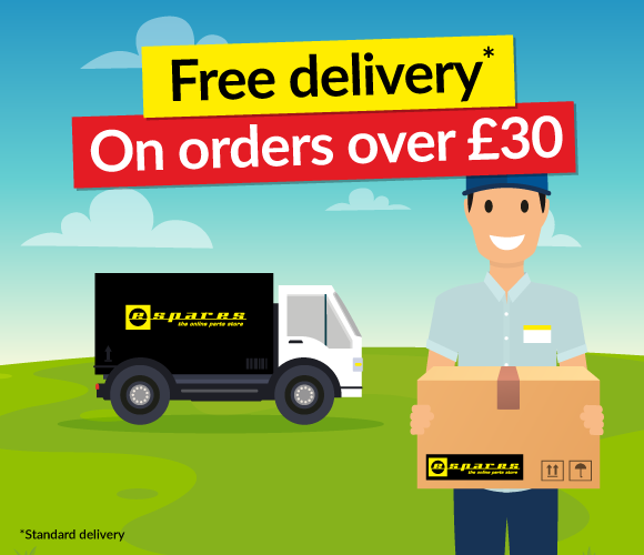 Free delivery on orders over ?30