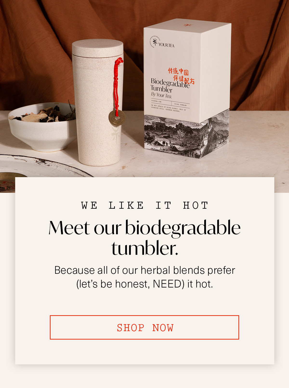 Biodegradable Tumbler