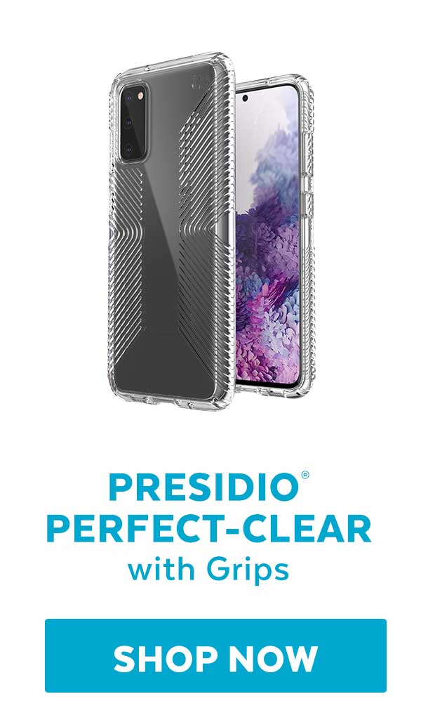 Presidio Perfect-Clear with Grips for Samsung Galaxy S20. Shop now.