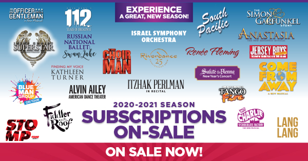 2020-2021 Subscription Series | Experience a Great, New Season!