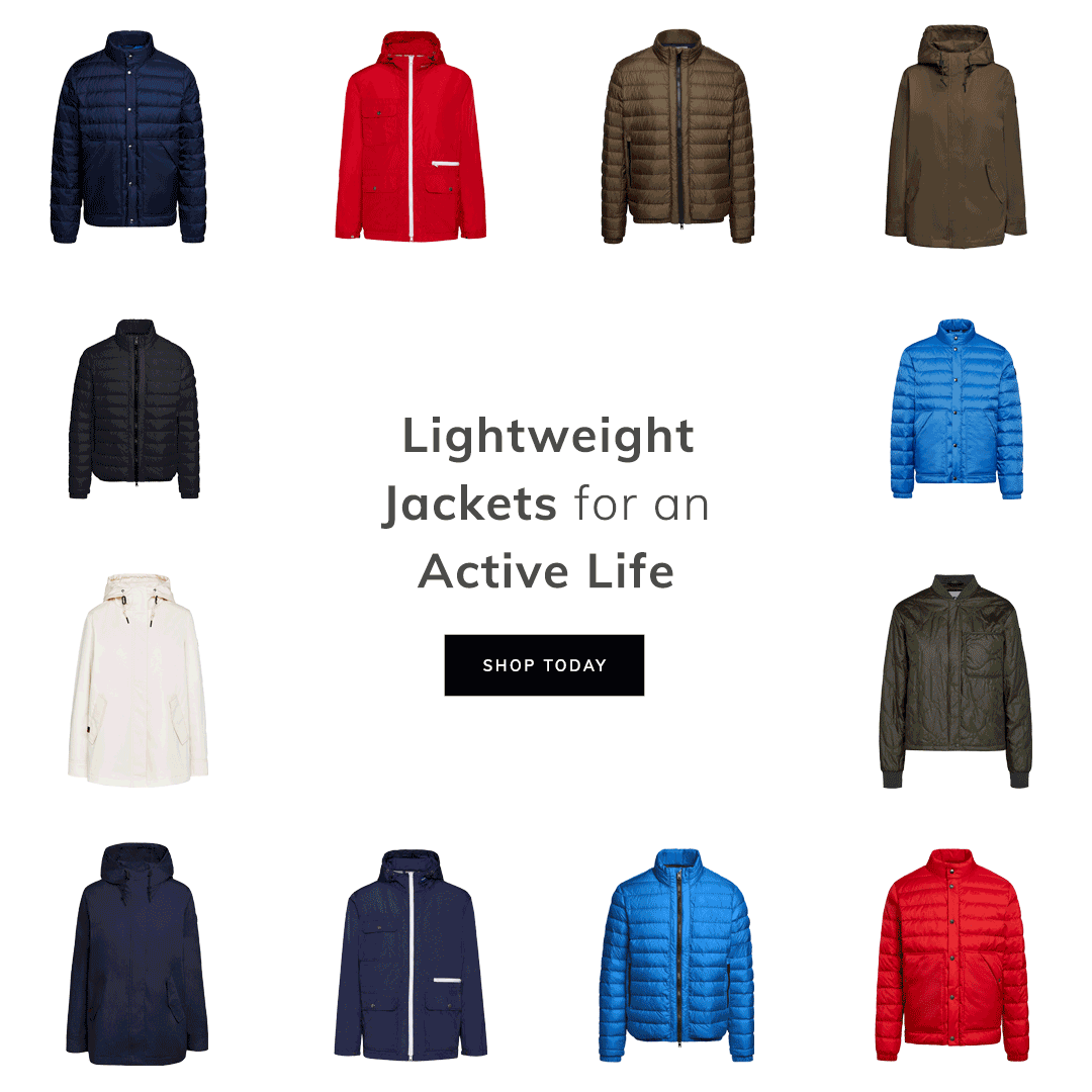 Lightweight Jackets for an Active Life. Shop Today
