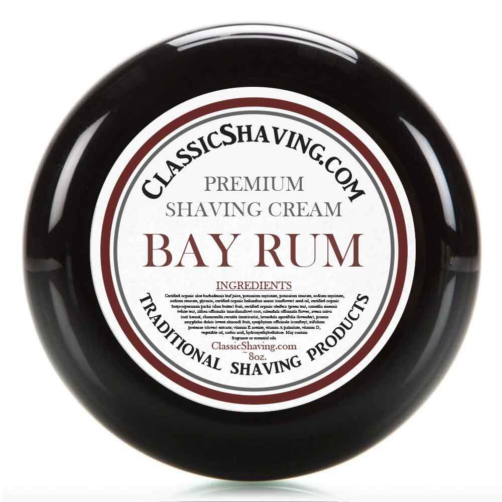 Image of Bay Rum - Classic Shaving Cream