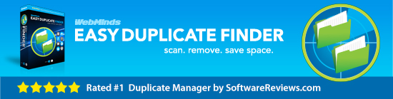 Easy Duplicate Finder Managing duplicate
files made simple