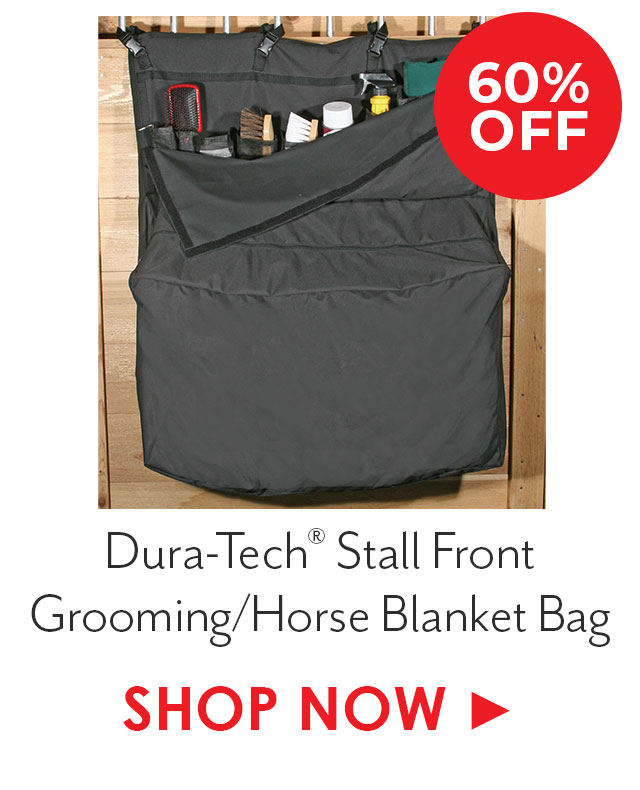 Dura-Tech? Stall Front Grooming & Horse Blanket Bag