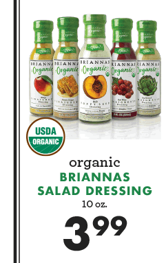 Organic Briannas Salad Dressing - $3.99