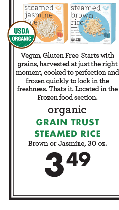 Grain Trust Steamed Rice - $3.49
