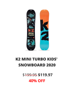 K2 MINI TURBO KIDS'' SNOWBOARD 2020