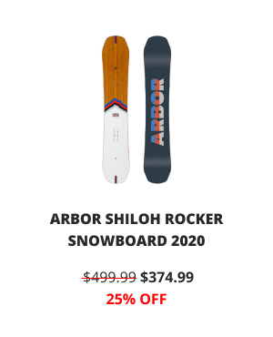 ARBOR SHILOH ROCKER SNOWBOARD 2020