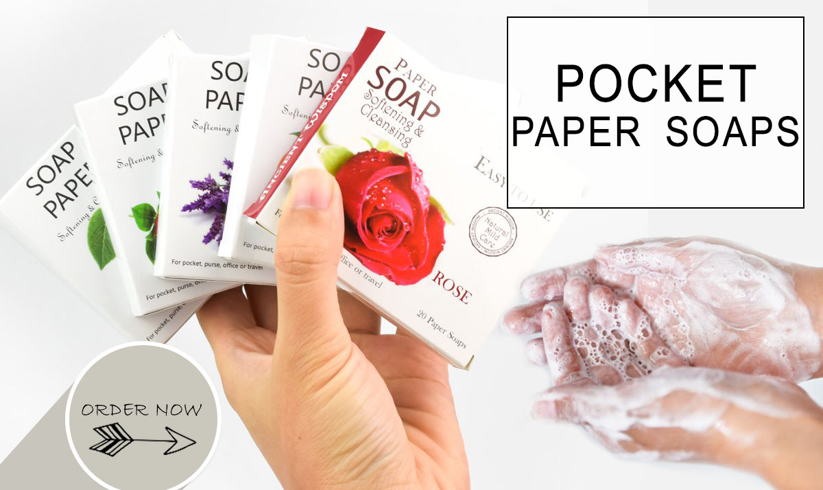 Pocket Paper Soaps