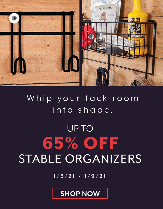 Up to 65% off Stable Organizers.