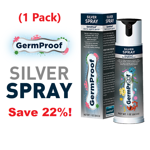 (1 Pack) IN STOCK!  All-Natural Chelated Silver Anti-Microbial Spray. Pocket Size, 200 Pumps!