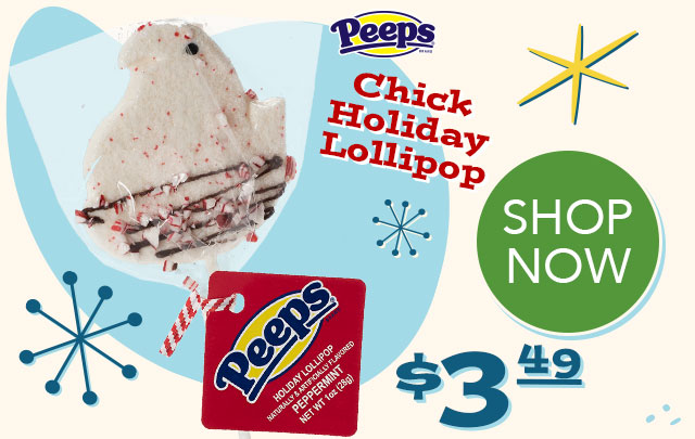 PEEPS Chick Holiday Lollipop - $3.49 - SHOP NOW