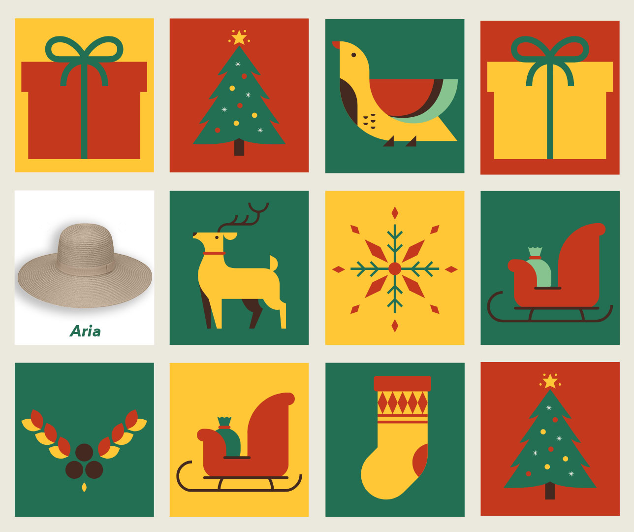 12 Days of Hats - 15% off Aria