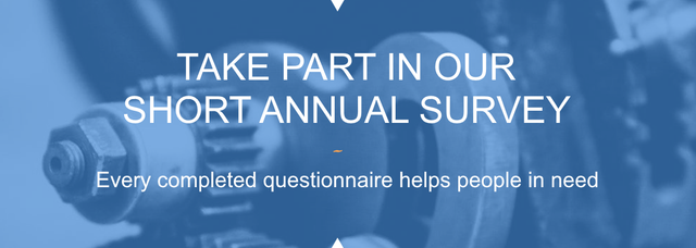 Take Part In Our Short Annual Survey