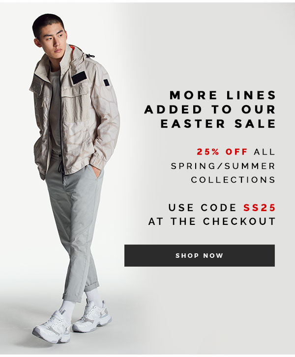 More Lines Added to Our Easter Sale. Use code SS25
