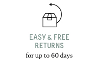 Free & Easy Returns For Up To 60 Days