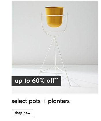 select pots + planters