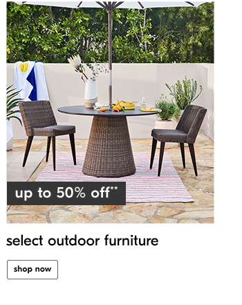 select outdoor furniture