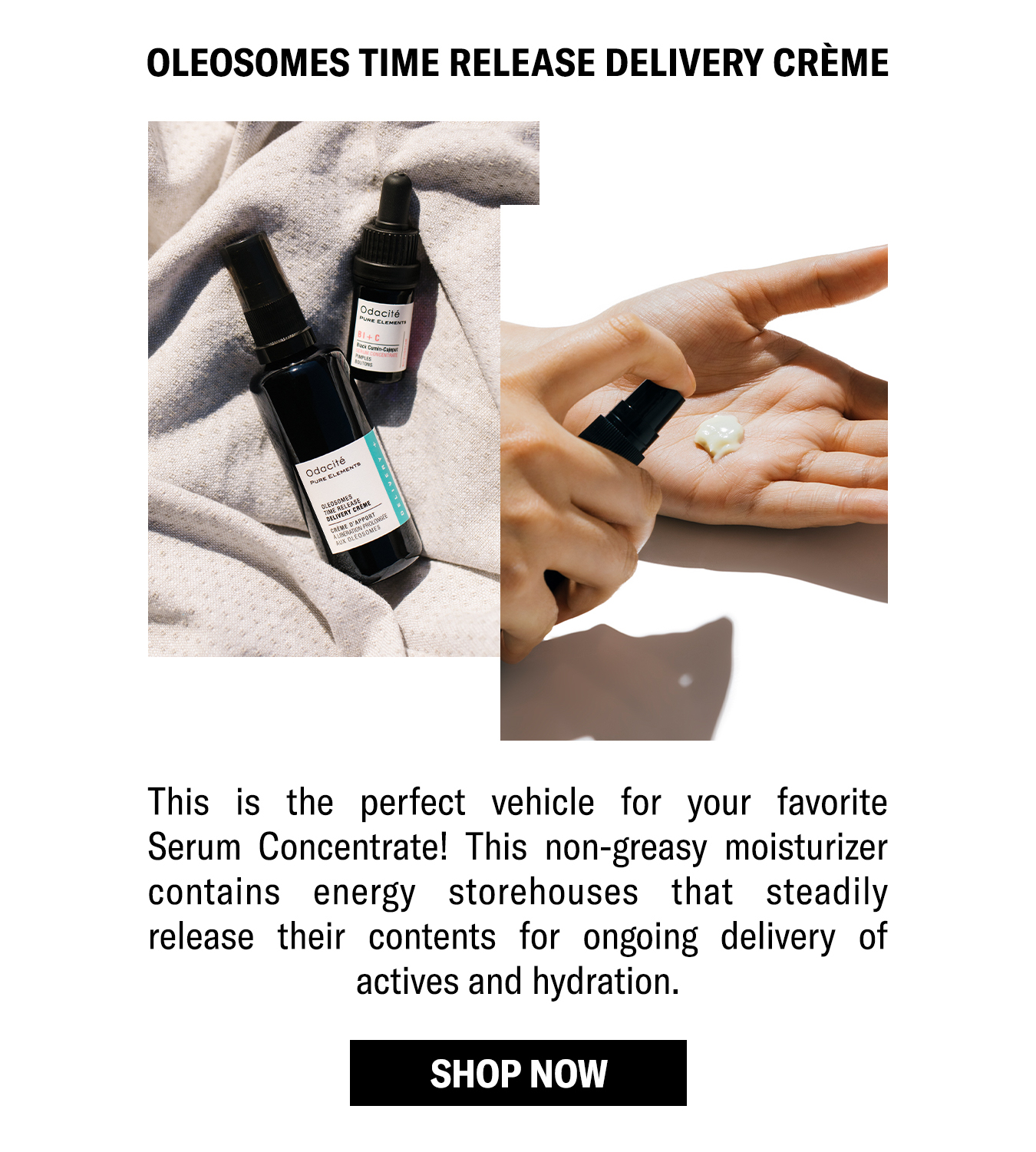 Shop Oleosomes Time Release Delivery Creme