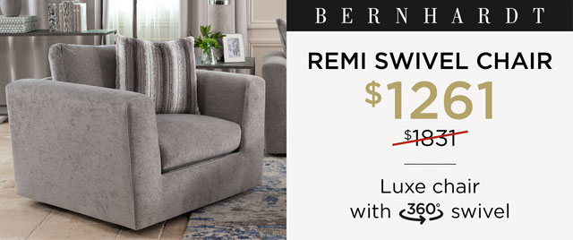 Remi Swivel Chair - $1261