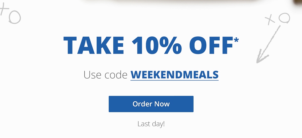 10% off - last day